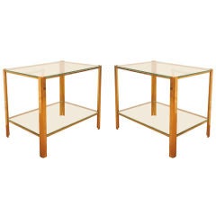 Pair of 1940s French Side Tables