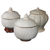 Antique Lidded Bowls