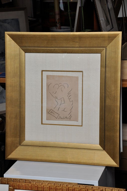 Cocteau drawing