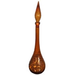 Italian Glass Bottle 8