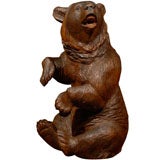 Carved Black Forest  Bear