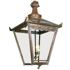 Large Copper & Brass Lantern