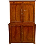 George III Mahogany Gentleman's Dresser with Fitted Interior