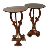 pair of Italian side tables