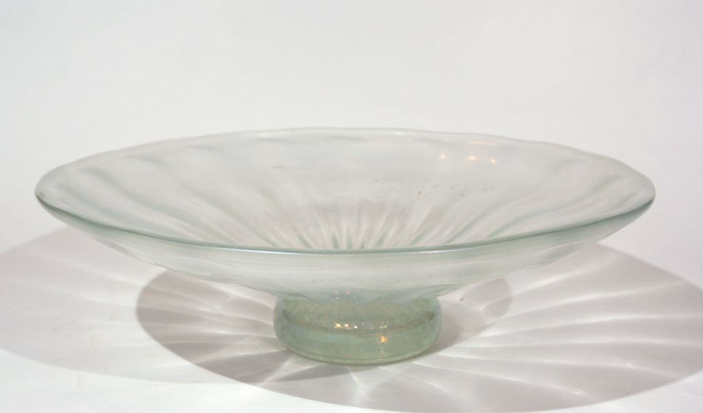 Large Murano shallow bowl