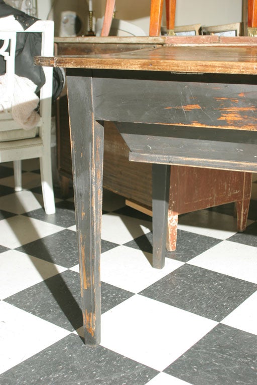 antique french bakers table