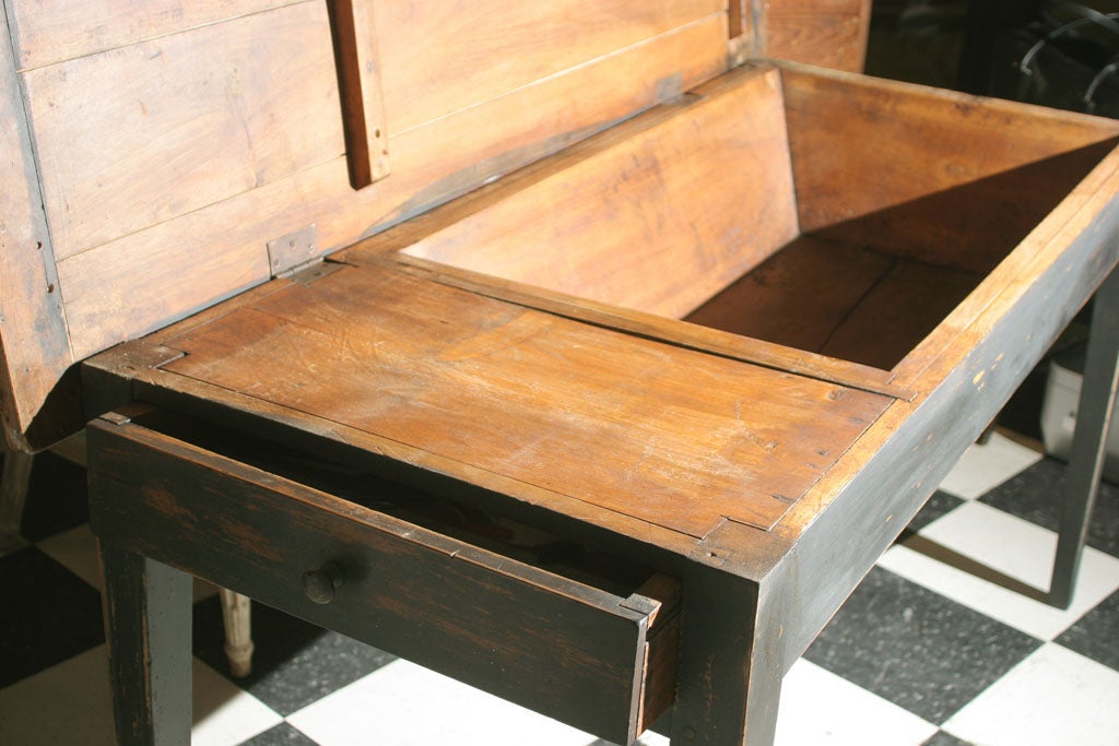 19th Century French Baking Table