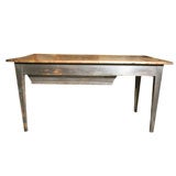 Antique French Baking Table
