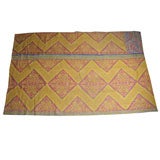 fabulous antique throw in vibrant colors