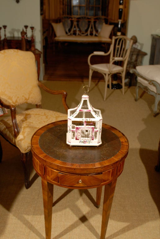 Faience Bird Cage
