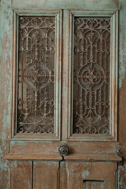 19th Century Provencal Front Door