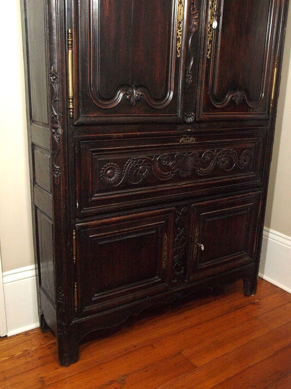 French FRENCH OAK SECRETARY FROM ARLES ESTATE For Sale