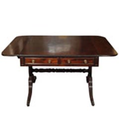 English Regency Sofa Table 5