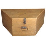 Antique Wood Hat Box