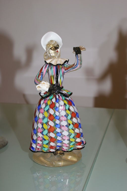 arlecchino figurine