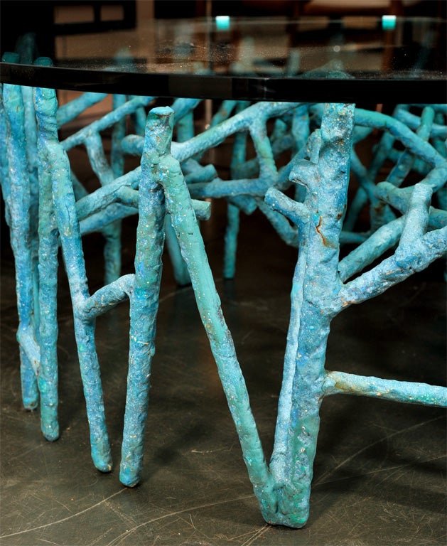 Steel Organic Design Table
