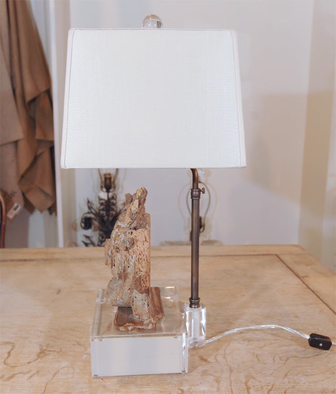 18th C Fragment Embellished w/Rare Fossils