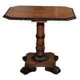 19th C. Pedestal Table