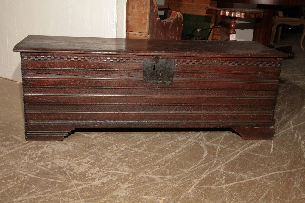 English 17th Century William and Mary Blanket Chest