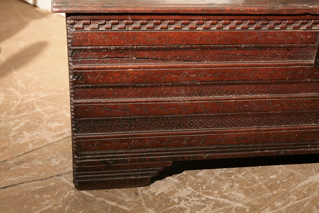 Oak 17th Century William and Mary Blanket Chest