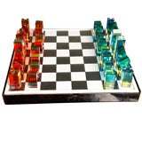 Vintage Charles Hollis Jones Chess Set