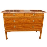 Hungarian Ash Four Drawer Commode