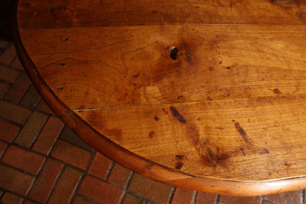French Cherry Manor House Table For Sale 2