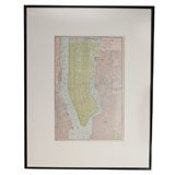 Antique Map of New York City