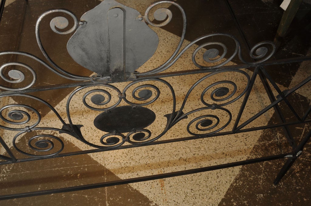 Gilt Italian Iron Bed