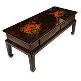 GRACIE  CHINESE  TABLE   WITH  HAND PAINTING DECORATION