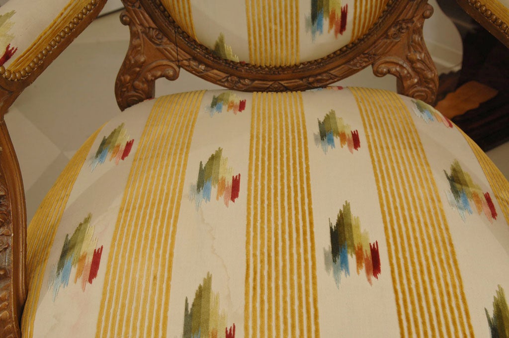 Pair of Antique French Armchairs 1