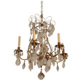 Fine Rock Crystal Chandelier