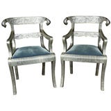 Pair of Rajahstan Arm Chairs