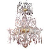 An important 18th century Spanish chandelier, c.1785
