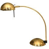 Robert Sonneman Arc Brass Desk Lamp
