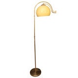Standing Lamp With Lucite Dome
