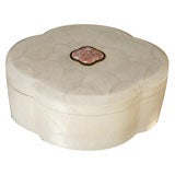 Vintage Dyed Shagreen Box