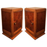 French Night Stands by L. Majorelle