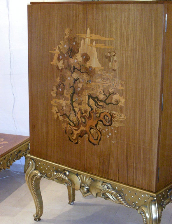 French 1930-1940 Cabinet by Maurice Dufrêne For Sale