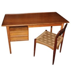 Danish Teak Desk and Chair