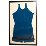 Antique 1920's Woman's Blue Jantzen Swim Suit