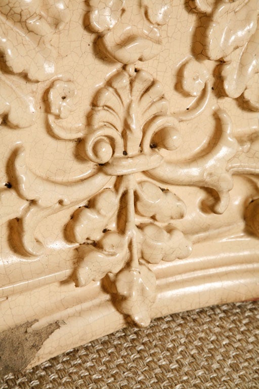 20th Century Gladding McBean Terra Cotta Column Capitals