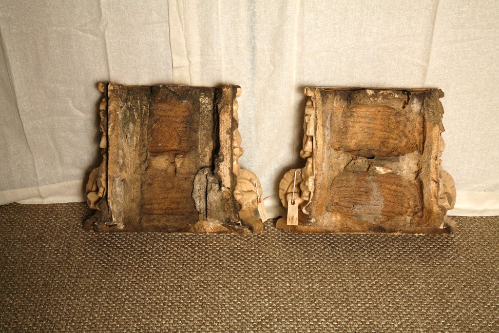 Terracotta Gladding McBean Terra Cotta Column Capitals