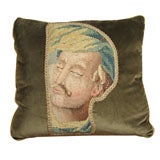 Antique 18th Century Tapestry Pillow