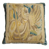Antique 17th Century Tapestry Pillow