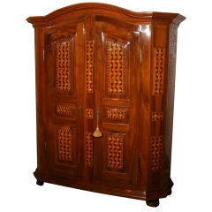 Antique Marquetry Cabinet