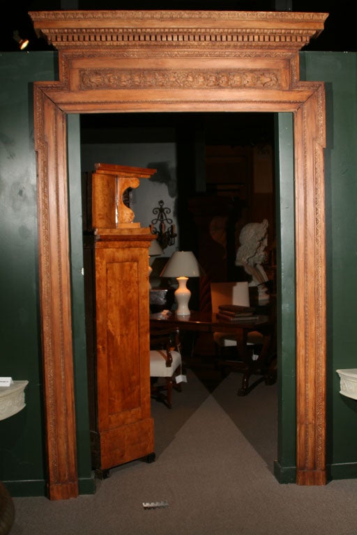 Carved Georgian Style Door Surround