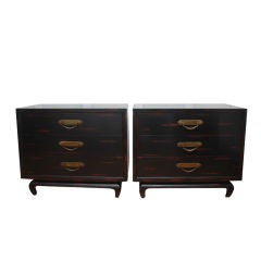PAIR OF ASIAN INFLUENCED CABINETS