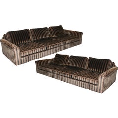 Fantastic Pair Edward Wormley for Dunbar Sofas