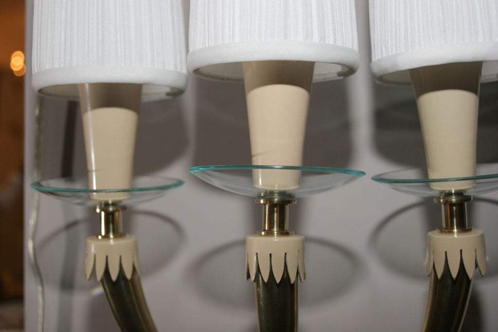 A Pair of  Art Moderne Sconces 2